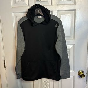 Reebok Black/Gray Hoodie Size Medium